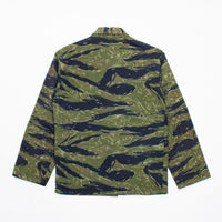 60s Vietnam War Vintage Tadpole Dense (TDD) / TO79 Tigerstripe Shirt - Small