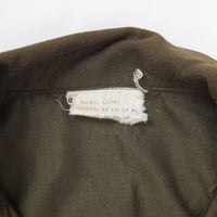 1971 Vietnam War Vintage OG-106 Nomex Helicopter Pilot Shirt - Small