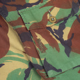 70s Vintage British Army Tropical DPM Combat Shirt - Medium