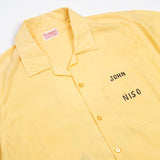 60s Vintage Vietnam War US Navy "In's 'n Out's" Bowling Shirt - Medium