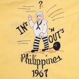 60s Vintage Vietnam War US Navy "In's 'n Out's" Bowling Shirt - Medium