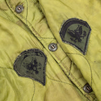 60s Vietnamese Tailor-Made Poncho Liner Souvenir Tour Jacket - Medium