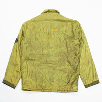60s Vietnamese Tailor-Made Poncho Liner Souvenir Tour Jacket - Medium