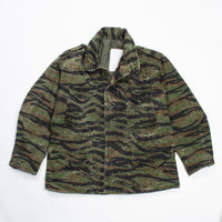 Rare 80s Vintage Alpha Ind. Tigerstripe M65 Field Jacket - X-Large