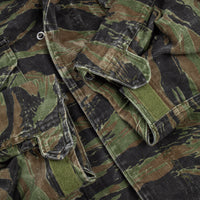 Rare 80s Vintage Alpha Ind. Tigerstripe M65 Field Jacket - X-Large