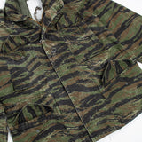 Rare 80s Vintage Alpha Ind. Tigerstripe M65 Field Jacket - X-Large