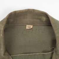 40s Vintage US Army 5th Infantry Division '45D' HBT Jacket - Large