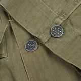 40s Vintage US Army 5th Infantry Division '45D' HBT Jacket - Large