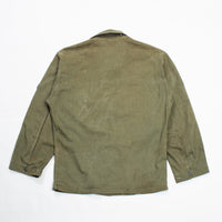 40s Vintage US Army 5th Infantry Division '45D' HBT Jacket - Large