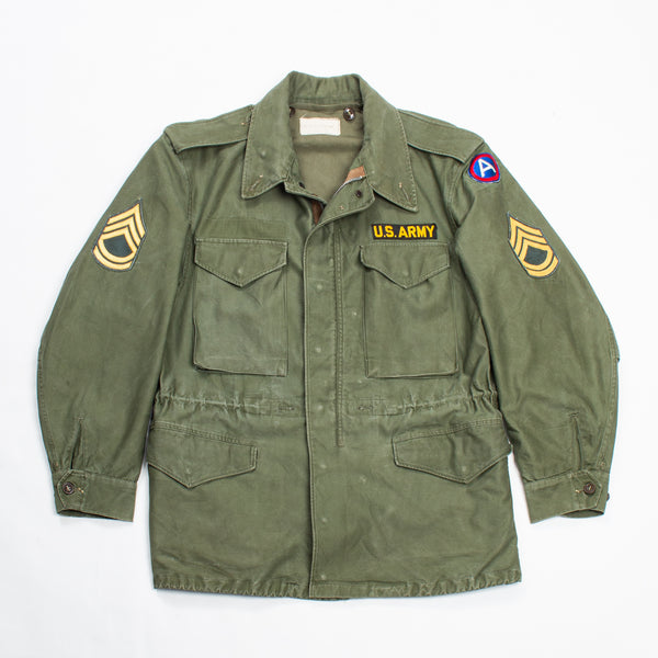 50s Vintage 3rd US Army M51 Field Jacket - Large