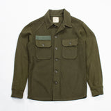 70s Vintage US Wool Field Shirt - Small