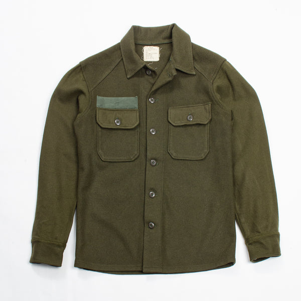 70s Vintage US Wool Field Shirt - Small