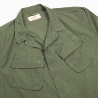 60s Vietnam War Poplin Jungle Jacket - Large