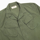 60s Vietnam War Poplin Jungle Jacket - Large