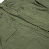 60s Vietnam War Poplin Jungle Jacket - Large