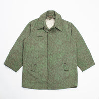 Deadstock 60s Vintage Czech Army Raindrop Camo Parka - Large