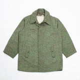 Deadstock 60s Vintage Czech Army Raindrop Camo Parka - Large