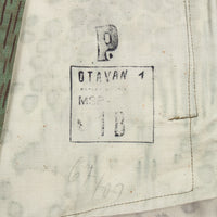Deadstock 60s Vintage Czech Army Raindrop Camo Parka - Large