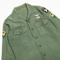 60s Vietnam War 101st Airborne Utility Shirt - Medium