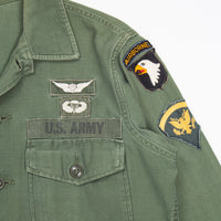 60s Vietnam War 101st Airborne Utility Shirt - Medium