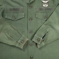 60s Vietnam War 101st Airborne Utility Shirt - Medium