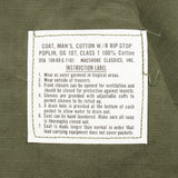 NOS 60s Vietnam War Vintage Jungle Jacket - X-Large