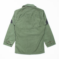 60s Vietnam War Vintage MACV 2nd Pattern OG-107 Utility Shirt - Small