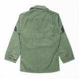 60s Vietnam War Vintage MACV 2nd Pattern OG-107 Utility Shirt - Small