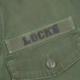 60s Vietnam War Okinawa-Made SSI Special Forces Utility Shirt - Small