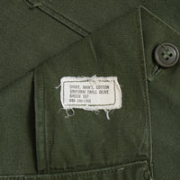 60s Vietnam War Okinawa-Made SSI Special Forces Utility Shirt - Small