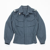 Deadstock 80s Vintage Finnish Civil Defence Wool Jacket - Medium