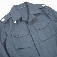 Deadstock 80s Vintage Finnish Civil Defence Wool Jacket - Medium