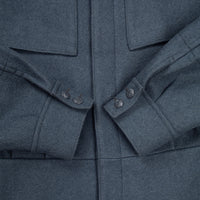 Deadstock 80s Vintage Finnish Civil Defence Wool Jacket - Medium