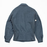 Deadstock 80s Vintage Finnish Civil Defence Wool Jacket - Medium