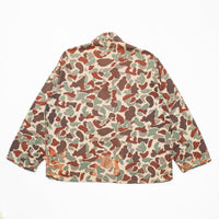 60s Vintage Storm-Pruf Duck Hunter / Beogam Camo Shirt - X-Large