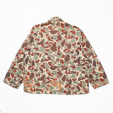 60s Vintage Storm-Pruf Duck Hunter / Beogam Camo Shirt - X-Large