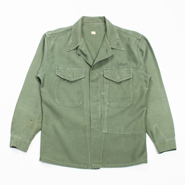 60s Vintage USMC Marines P56 Utility Shirt - Medium