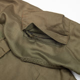 60s Vietnam War Vintage OG-106 Nomex Helicopter Pilot Shirt - Large