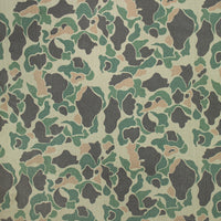 Rare 60s Vintage South Korean ROKA Duck Hunter Camo HBT Utility Shirt - Medium