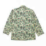 Rare 60s Vintage South Korean ROKA Duck Hunter Camo HBT Utility Shirt - Medium