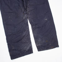 Rare 50s Vintage Royal Navy Ventile Deck Trousers - 46x30
