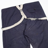 Rare 50s Vintage Royal Navy Ventile Deck Trousers - 46x30
