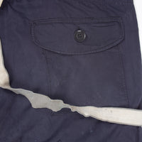 Rare 50s Vintage Royal Navy Ventile Deck Trousers - 46x30