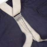 Rare 50s Vintage Royal Navy Ventile Deck Trousers - 46x30