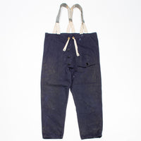 Rare 50s Vintage Royal Navy Ventile Deck Trousers - 44x31