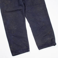 Rare 50s Vintage Royal Navy Ventile Deck Trousers - 44x31