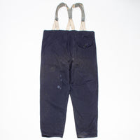Rare 50s Vintage Royal Navy Ventile Deck Trousers - 44x31