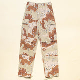 NOS 80s Vintage 6-Color Desert 'Choc-Chip' DBDU Trousers - 27x33