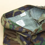 1981 Vintage Temperate Woodland BDU Combat Trousers - 26x28