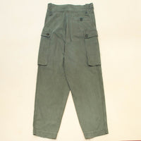 70s Vintage Dutch Army HBT Combat Trousers - 30x29